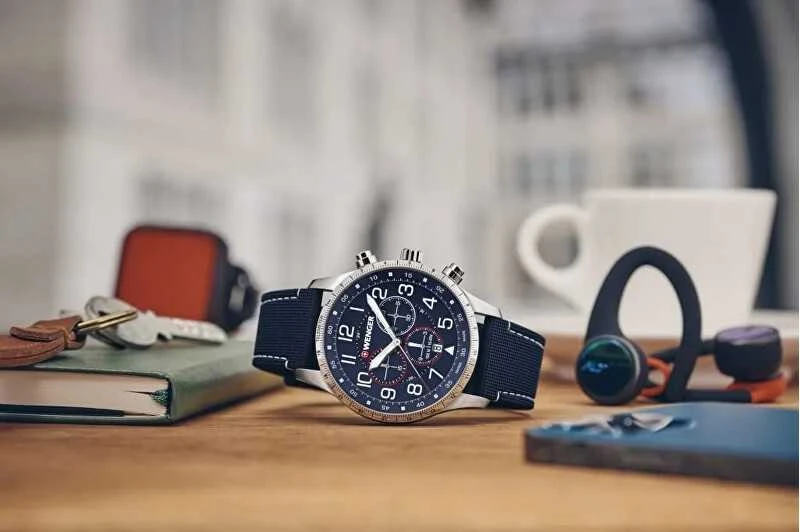 Laikrodis WENGER ATTITUDE CHRONO 01.1543.117