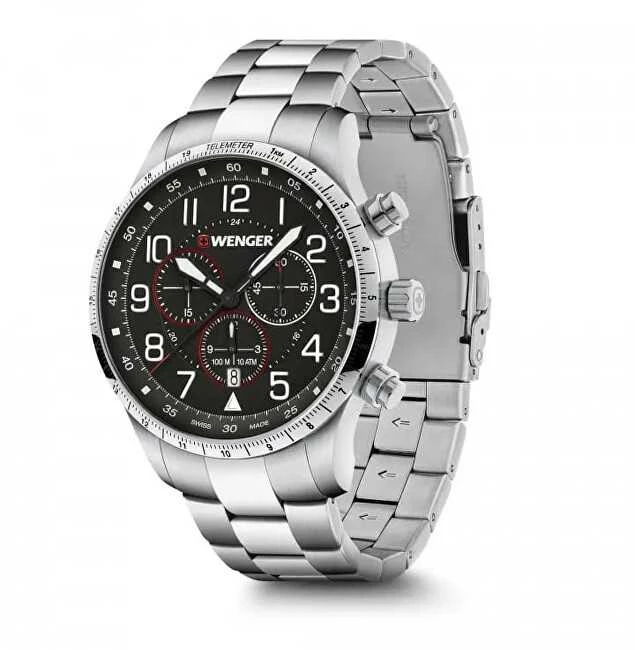 Laikrodis WENGER ATTITUDE CHRONO 01.1543.120