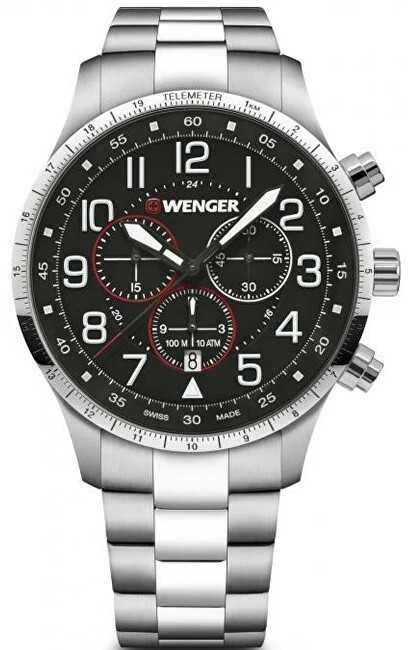 Laikrodis WENGER ATTITUDE CHRONO 01.1543.120