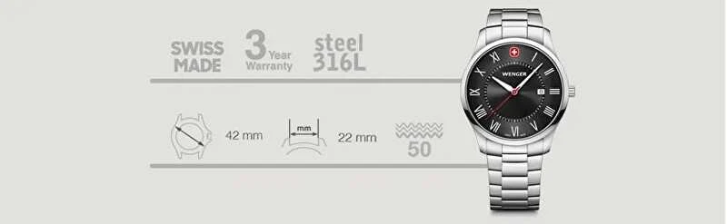 Laikrodis WENGER City Classic 01.1441.140