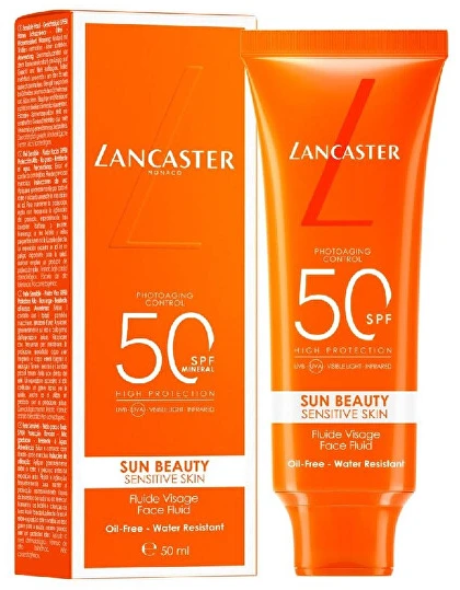 "Lancaster Sun Sensitive Luminous Tan pienelis be aliejaus Spf50 50ml