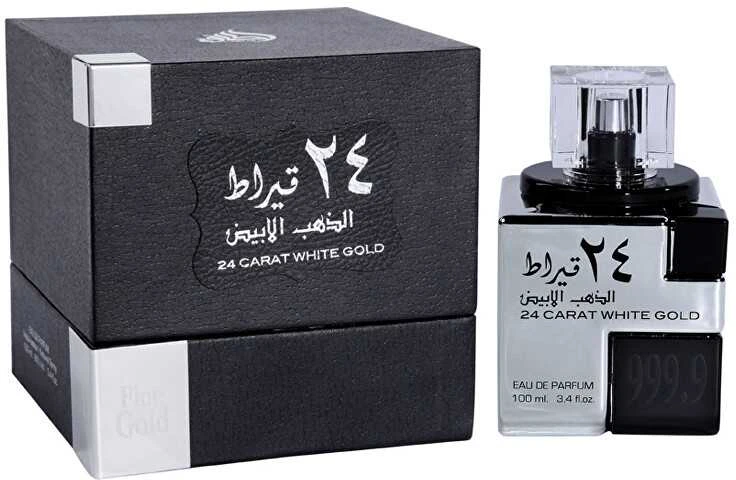 Unisex kvepalai Lattafa 24 Carat White Gold EDP, 100 ml