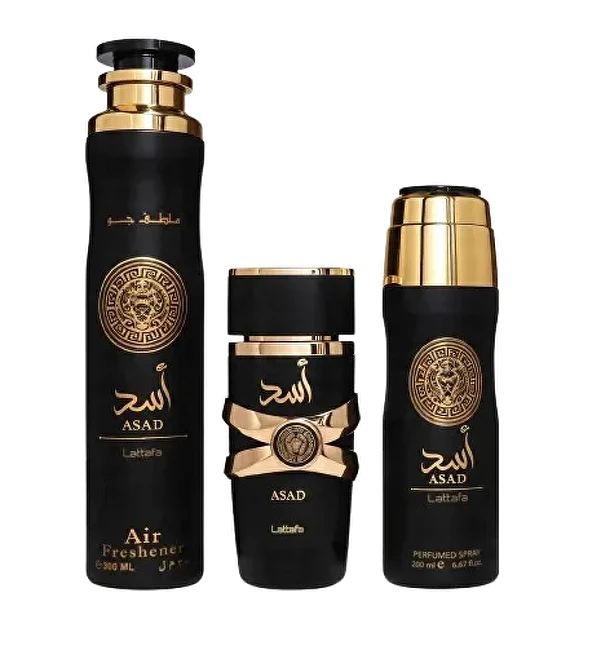 Lattafa Latafa Asad Giftset, 600 ml