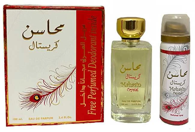 Lattafa Mahasin Crystal EDP parfumuotas vanduo moterims, 100 ml