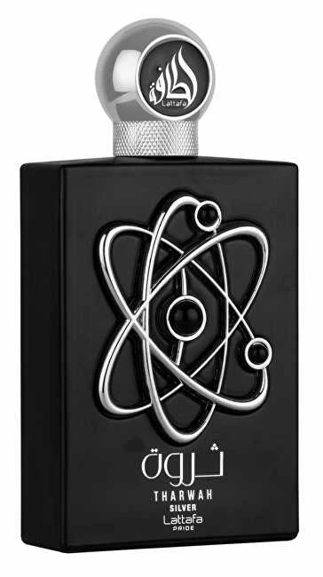 Lattafa Tharwah Sidabrinis EDP parfumuotas vanduo vyrams, 100 ml