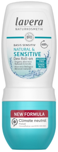 Lavera Ball deodorant Basis Sensitiv (Dezodorantas Roll-on), 50 ml