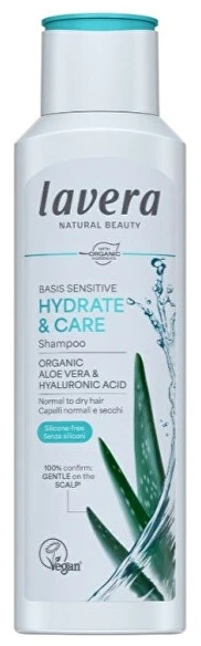 Lavera Basis Sensitiv Moisture & Care Hair Hydrating Šampūnas (Šampūnas) 250 ml