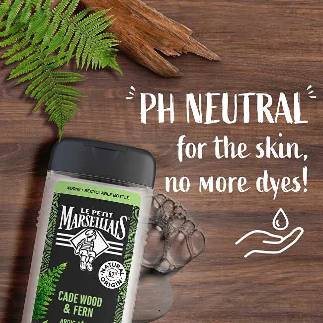 Le Petit Marseillais Cade Wood & Fern Dušo želė