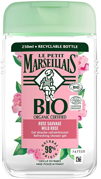 Le Petit Marseillais Bio Organic Certified Wild Rose Refreshing Dušo želė Dušo želė