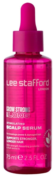 Lee Stafford - Grow Strong Long stimuliuojantis galvos odos serumas 75 ml
