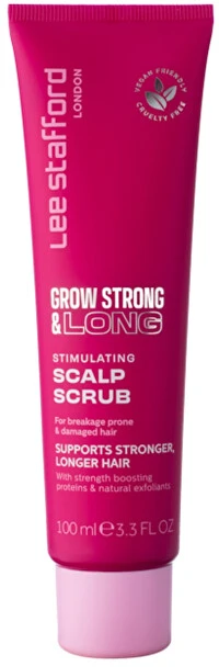 Lee Stafford – Grow Strong & Long stimuliuojantis galvos odos šveitiklis 100 ml