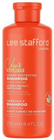 Lee Stafford Šampūnas dažytiems plaukams „Color Guarded“ spalvą apsaugantis šampūnas