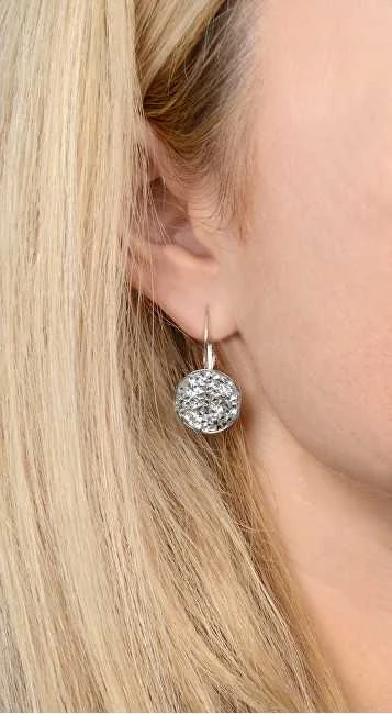 Levien Elegantiški Rocks Crystal Cal auskarai