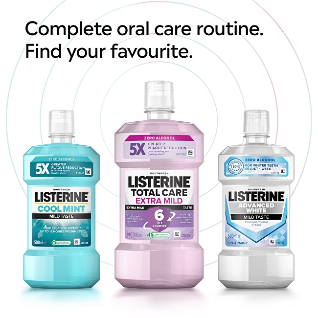 Listerine Clean&Fresh burnos skalavimo skystis 500ml