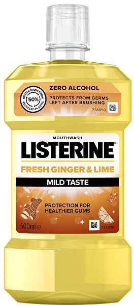 Listerine Fresh Ginger &amp; Lime Mild Taste Mouthwash