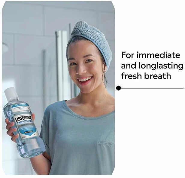 Listerine Burnos skalavimo skystis „Professional Fresh Breath+“ 500 ml