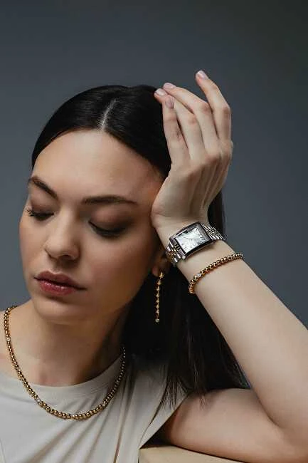 Liu Jo Plieninė apyrankė su karoliukais ir kristalais LJ2986