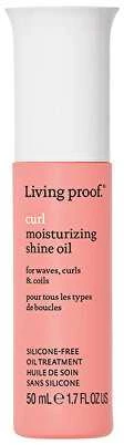 Drėkinamasis, žvilgesį suteikiantis garbanų aliejus, 50 ml „Living Proof“