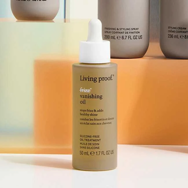 Living Proof No Frizz Vanishing Oil aliejus nepaklusniems plaukams, 50 ml