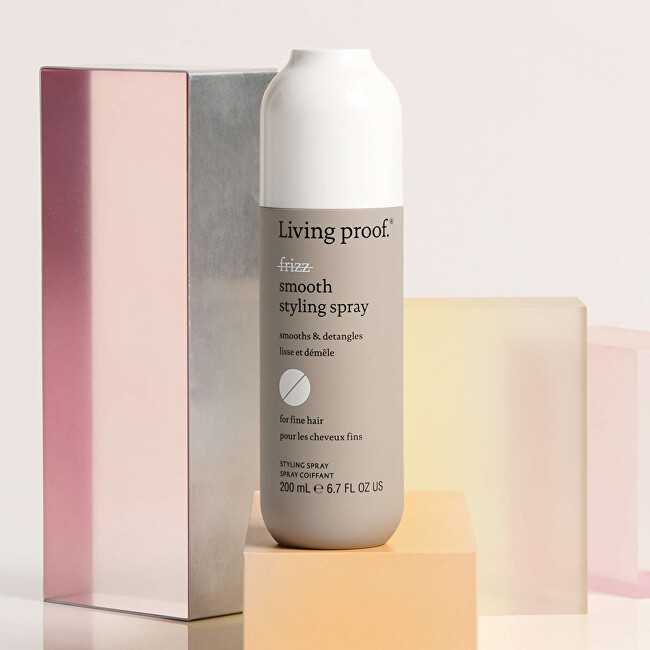 „Living Proof NO FRIZZ SMOOTH“ švelnus, be silikono purškiklis nuo šiaušimosi, 200 ml
