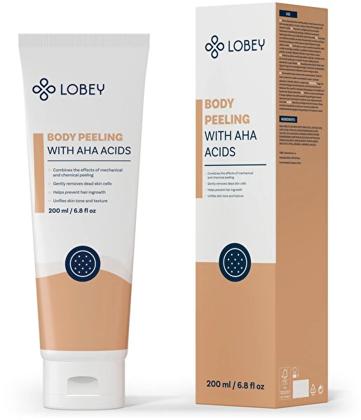Lobey Body peeling with AHA acids 200 ml