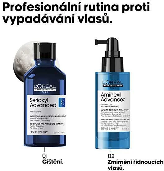 Stiprinamasis serumas nuo plaukų slinkimo L'oreal Professionnel Aminexil Advanced 90ml