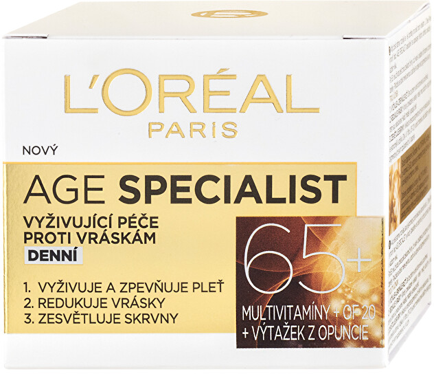 L'Oréal Paris Age Specialist 65+ Day Kreminis moterims, 50 ml