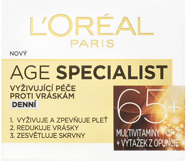 L'Oréal Paris Age Specialist 65+ Day Kreminis moterims, 50 ml