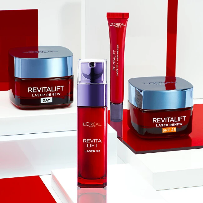 L'Oréal Paris Revitalift lazerinis X3 Anti-Ageing Power Serum Skin Serum moterims, 30 ml