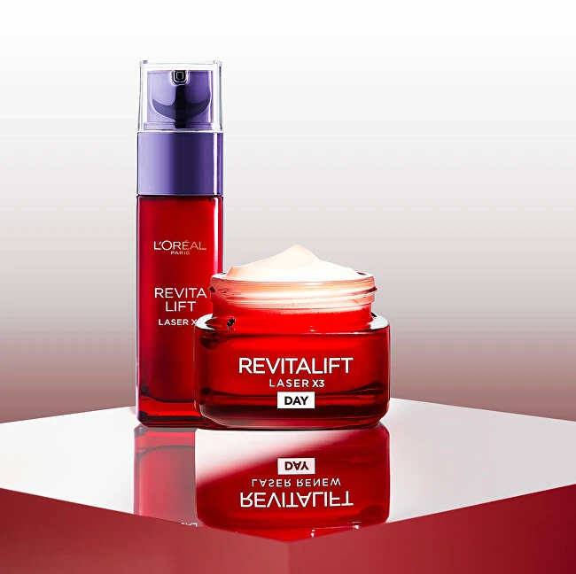 L'Oréal Paris Revitalift lazerinis X3 Anti-Ageing Power Serum Skin Serum moterims, 30 ml