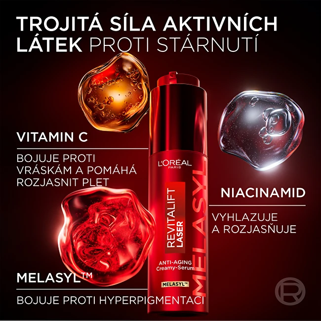 „L'Oreal“ senėjimą stabdantis kreminis serumas 50 ml