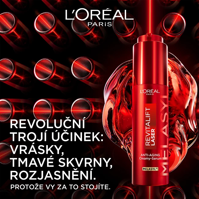 „L'Oreal“ senėjimą stabdantis kreminis serumas 50 ml