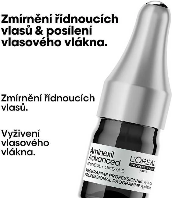 Ampulė nuo plaukų slinkimo L‘oreal Professionnel Aminexil Advanced 42x6ml