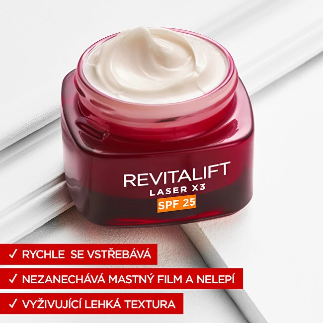 L'Oreal D/E REVITALIFT LASER dieninis veido kremas su SPF 20 50ml 50MLT