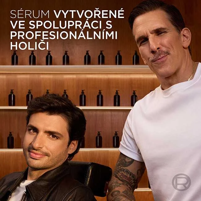 L'Oreal Paris Men Expert Barber Club Flash Repair Serum veido serumas po skutimosi vyrams, 30 ml