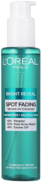 „L'Oréal Paris Bright Reveal“ dėmių blukimo serumas-valiklyje valomasis gelis