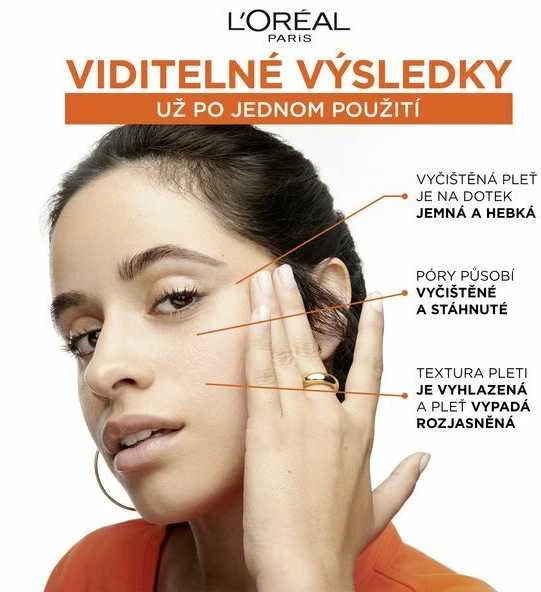 L'Oréal Paris Revitalift Clinical vitaminas C + salicilo rūgštis Valiklis Valiklis Mousse moterims, 150 ml