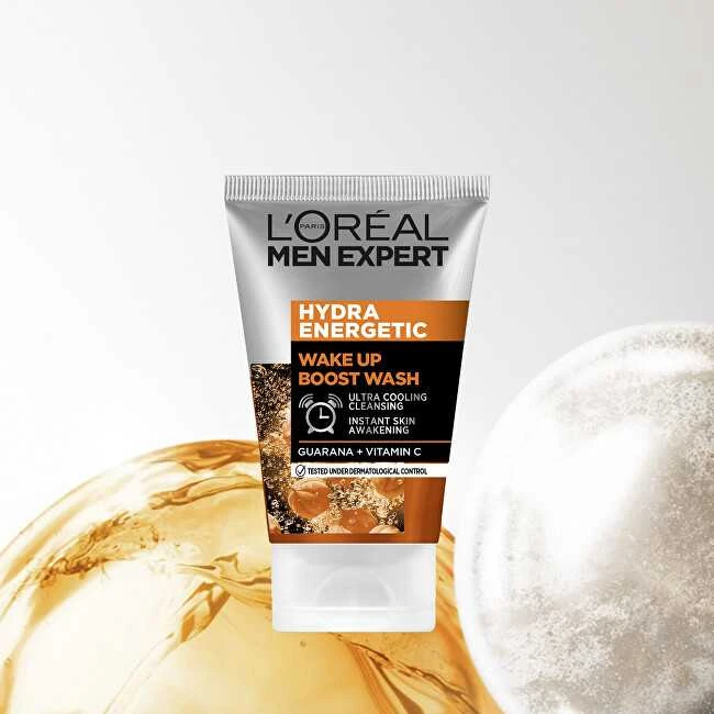 L'Oréal Paris Men Expert Hydra energetinis valomasis gelis vyrams, 100 ml