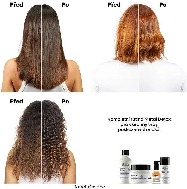L'Oréal Professionnel Metal Detox Concentrated Oil Koncentruotas apsauginis plaukų aliejus, 50 ml