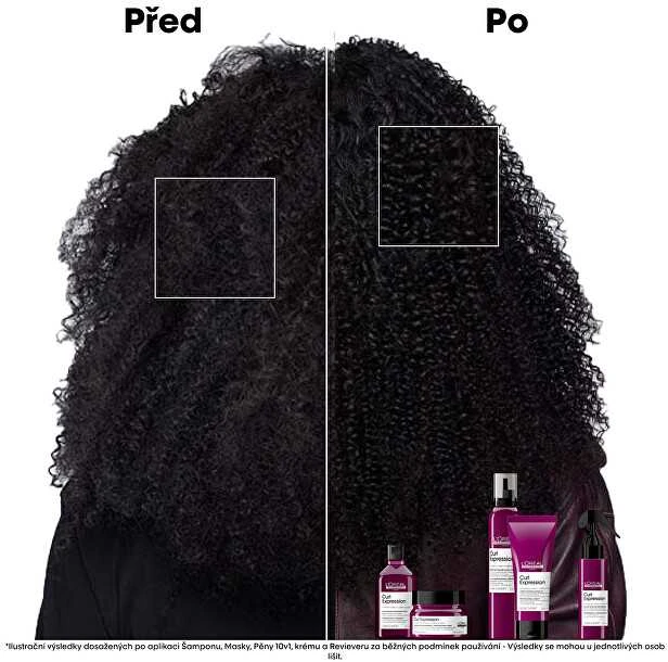 Apsauginis kremas nuo karščio L'oreal Professionnel Curl Expression Kreminis-In-Jelly​ Definition Activator 250ml
