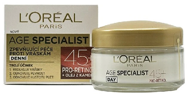 L'Oréal Paris Age Specialist 45+ Day Kreminis moterims, 50 ml