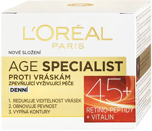 L'Oréal Paris Age Specialist 45+ Day Kreminis moterims, 50 ml