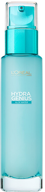 L'Oréal Paris Hydra Genius Aloe Vanduo veido drėkiklis, normaliai ir sausai odai, 70 ml