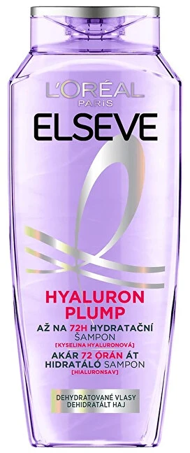 L'Oreal Elseve Hydra Hyaluronic Moisture Filling šampūno papildymas 500 ml