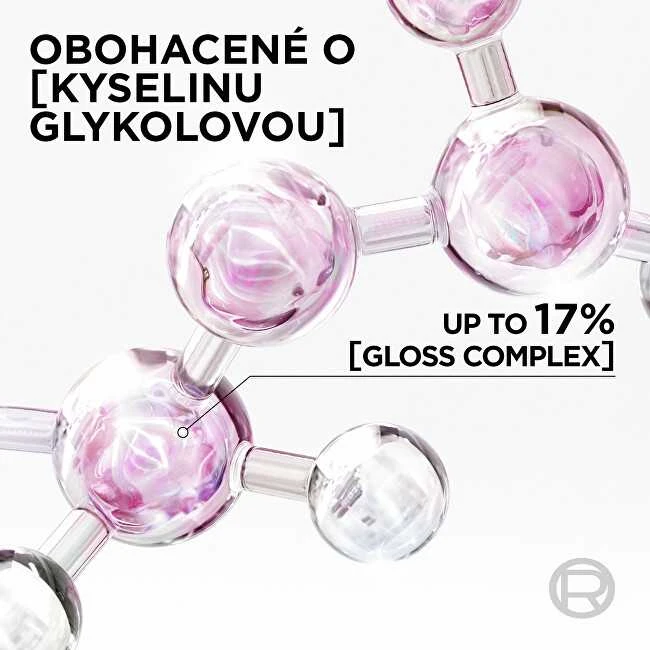 L'Oréal Paris Elseve Glycolic Gloss 5 min., glotninamoji ir atkuriamoji plaukų kaukė, 200 ml.