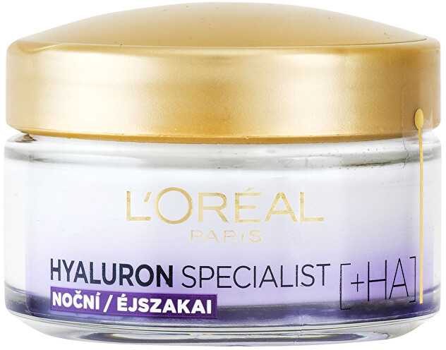 L'Oréal Paris Hyaluron Specialist Night Skin Kreminis moterims, 50 ml
