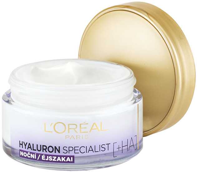 L'Oréal Paris Hyaluron Specialist Night Skin Kreminis moterims, 50 ml