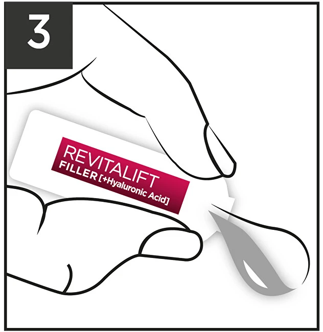 L'Oréal Paris Revitalift Filler HA 7 Day Cure abu motininiai serumai, 9,1 ml