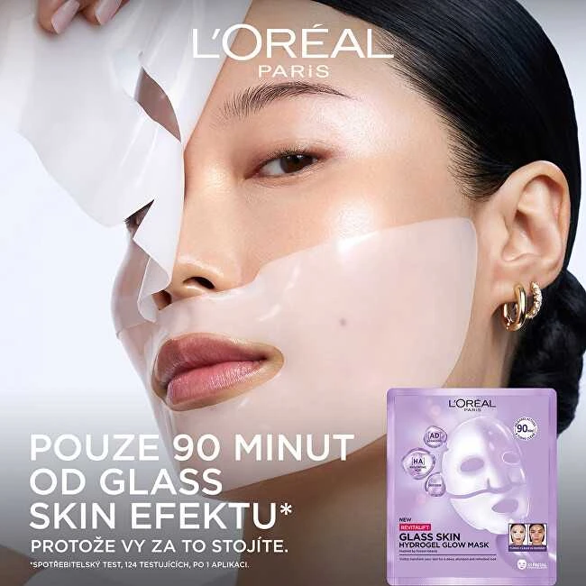 L'Oreal Paris - Revitalift Filler stiklinė veido kaukė 1 vnt.