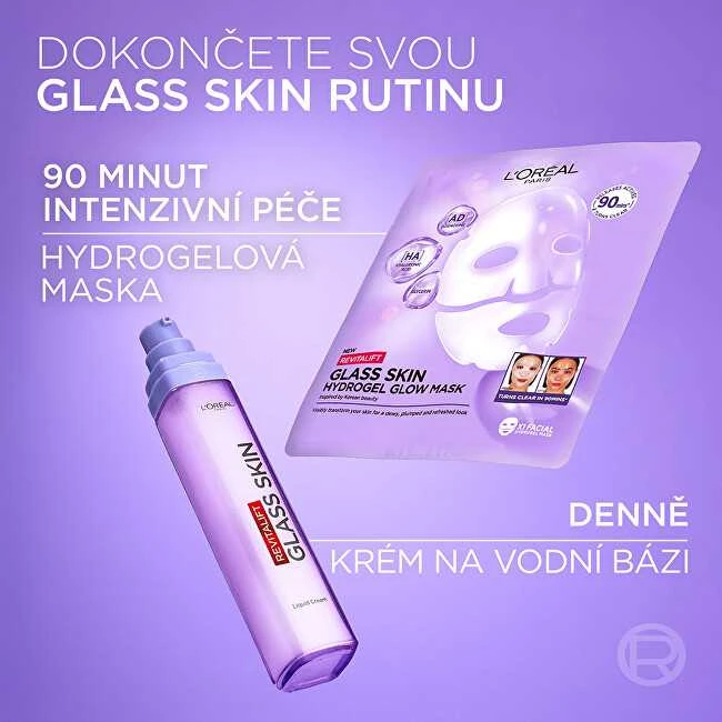 L'Oreal Paris - Revitalift Filler stiklinė veido kaukė 1 vnt.
